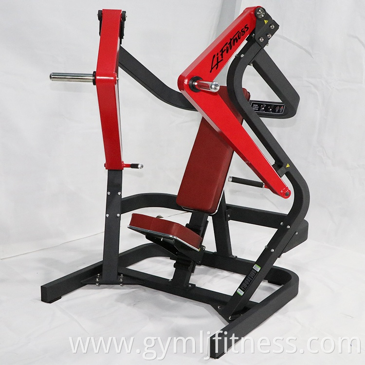 Hammer strength chest press machine